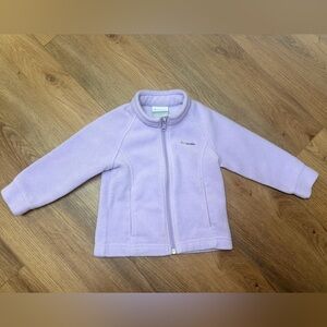 Columbia Light Purple Fleece Jacket